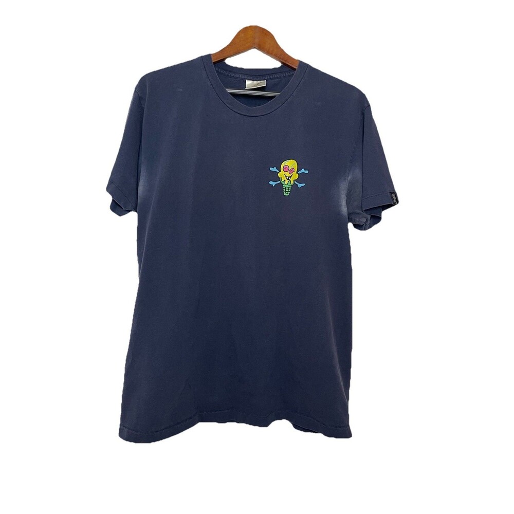Billionaire Boys Club Men's Large Navy Tshirt VFILES -- Worn & Flaw